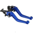 thumbnail image 1 of Brake Lever Handle, 1 Pair 22mm 7/8" Cnc Alnium Motorcycle Clutch Drum Universal Brake Lever Handle(blue), 1 of 5