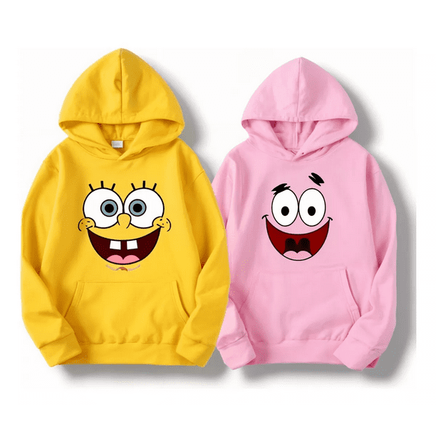 Sudaderas Navidenas Sudaderas De Parejas De Bob Esponja Duo