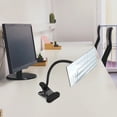 thumbnail image 2 of Clip On Security Mirror, Convex Cubicle Mirror Desk Computer Pc Monitor To See Behind You For Personal Safety And Security Desk Rear View Monitors Or Anywhere Black, 2 of 9