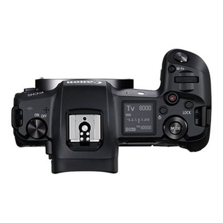 Canon - EOS R Mirrorless 4K Video Camera with RF 24-105mm f/4-7.1 IS STM Lens - Black