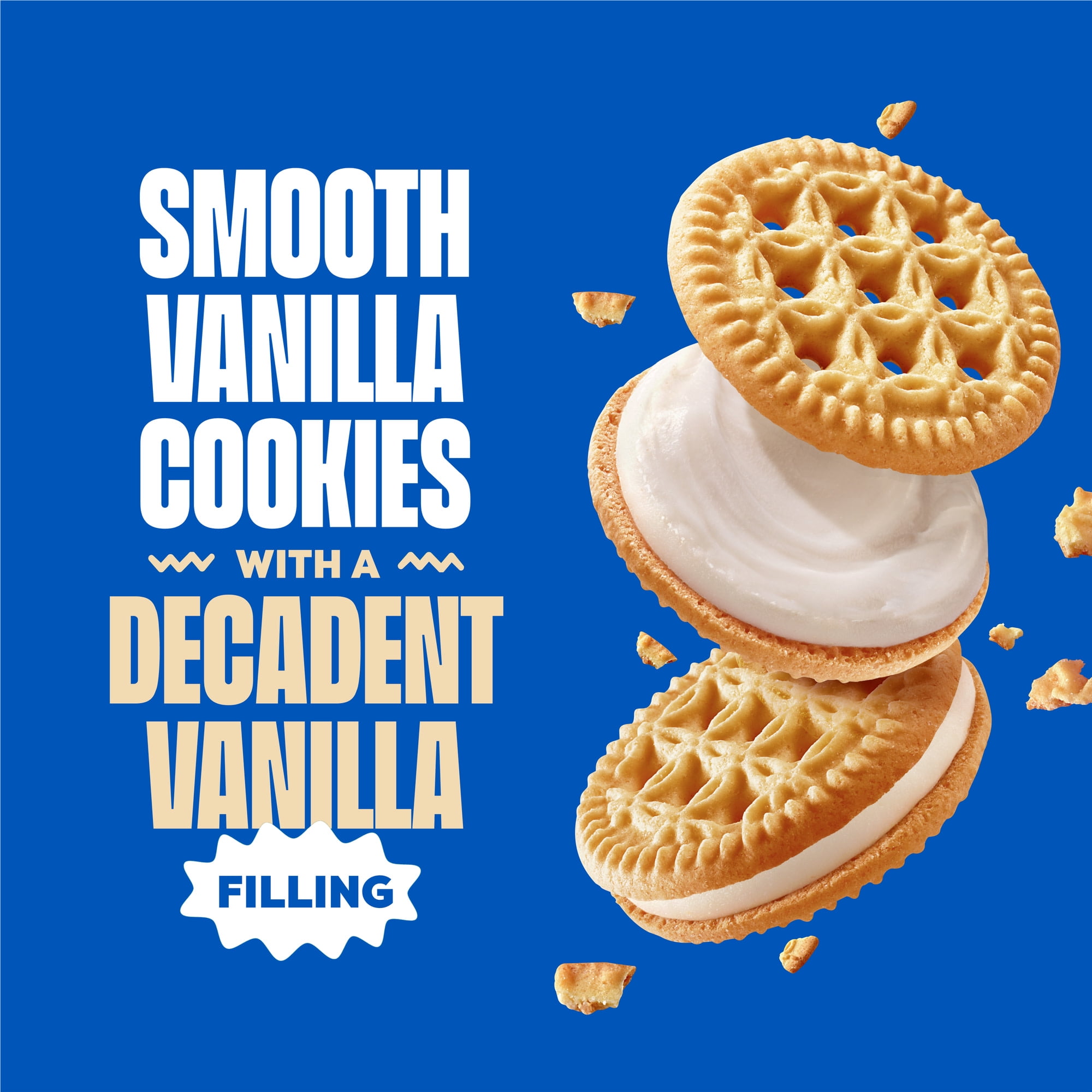 (8 pack) Glutino Gluten Free Vanilla Crème Flavored Sandwich Cookies, 10.5 oz.