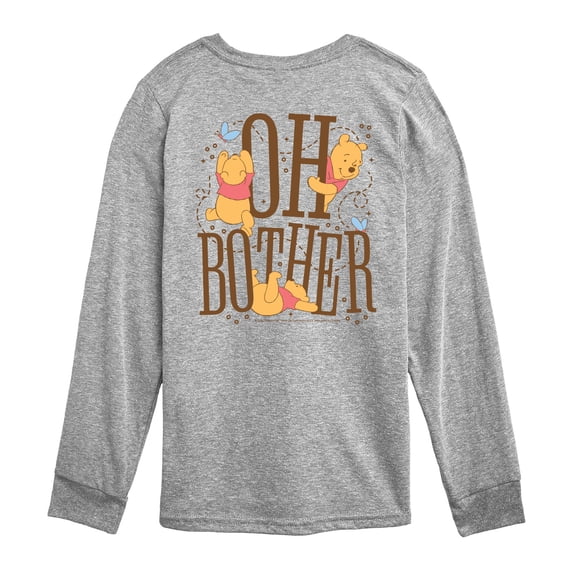 Winnie the Pooh - Oh Bother - Youth Boys Long Sleeve Graphic T-Shirt