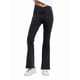 thumbnail image 2 of Leggings de Yoga de Mezclilla Ajustados con Bolsillos y Cintura Alta para Mujer Gris Oscuro M, 2 of 8