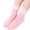 Pink, variant on Womens Socks Short Daily Casual Versatile Fashion Lace Cotton Mid Calf Solid Short Socks