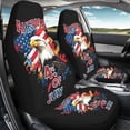 thumbnail image 4 of XYZCANDO 4th Of July Front Car Seat Covers featuring Patriotic Bald Eagle Design - Perfect For Patriotic Auto Interior Decor, 4 of 10