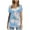 Sky Blue, variant on 2026 under $5 asdoklhq Womens Plus Size Tops,Women's Lace Patchwork Printed Round Neck Short Blouse Tops