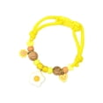 thumbnail image 2 of Adjustable Woven Rope Beaded Pet Collar Breakaway Quick Release Buckle Cute Flower Charm Decor Neck Collar for Cats Dogs Multiple sizes, 2 of 7