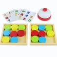 thumbnail image 2 of Juegos De Mesa De Empuje Para Niños, Juegos De Mesa Interactivos Para Padres E Hijos, Juego De Fiesta Para Niños, Juguetes De Aprendizaje Temprano, Regalos De Cumpleaños De Navidad Advancent BA001121-00, 2 of 6