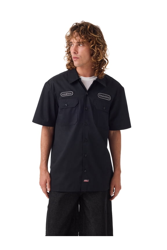 Men's Genuine Dickies x Nitro Circus Short Sleeve Workwear Shirt