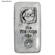 10 oz Generic Silver Bar .999 Fine