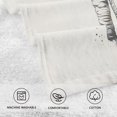 thumbnail image 5 of Yayeee 100% Cotton Hand Towels for Bathroom 16" x 28" Soft Absorbent Kitchen Towel, White Astronaut, 5 of 7