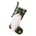 thumbnail image 1 of Bearachild calcetín de Navidad para colgar en la ventana de la chimenea, bolsa de regalo de Navidad para sala de estar, dormitorio, calcetín de Kits de decoración para fiestas Verde Bearachild HA069076-01, 1 of 6