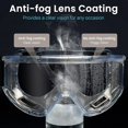 thumbnail image 2 of QPENWEI Lunettes de Protection Anti-buée | Surlunettes de Sécurité Anti-rayures Idéal pour Bricolage, Chimie, Travaux, Chantiers, 2 of 3