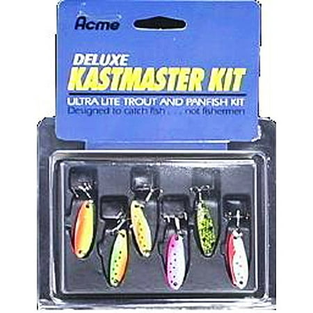 Acme 6-Piece Deluxe Kastmaster Lure Kit