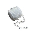 thumbnail image 2 of HSQJHJF Christmas Party Wedding Decoration DIY Jewelry Accessories Clear String Beads Plastic Bead Chain 5m, 2 of 6