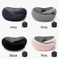 thumbnail image 2 of 2025 Memory Foam Travel Neck Pillow With Gel Center - Ultimate Comfort And Support, 2 of 5