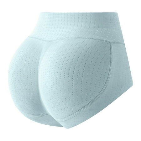 FIOSARIAN Body Sculpting Artifact Lifting Pants Peach Beautiful Pad Seamless Underwear Women s Cotton Underwear High Waisted Ladies Full Coverage Panties High-Cut Stretch Cool Underwear