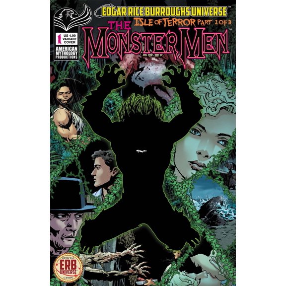 Collectible Monster Men Isle Of Terror #1 (of 3) Cvr B Wolfer American Mythology Productions Comic Book