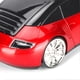 thumbnail image 4 of Souris sans fil 2,4 GHz en forme de voiture, avec récepteur USB, pour ordinateur portable et tablette (rouge), 4 of 4
