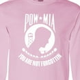 thumbnail image 4 of Inktastic Pow Mia White Long Sleeve T-Shirt, 4 of 5