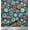 Gray, variant on Soimoi Black Cotton Duck Fabric Multicolor Mandala Print Fabric by the Yard 42 Inch Wide