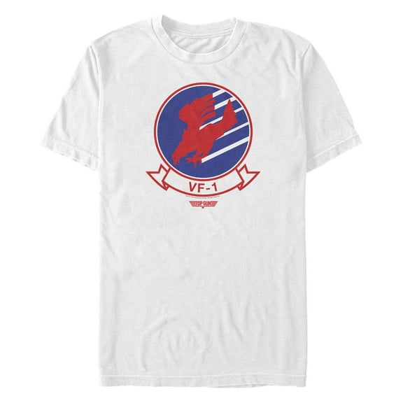 Men's Top Gun VF-1 Fighter Squadron Logo Graphic T-Shirt