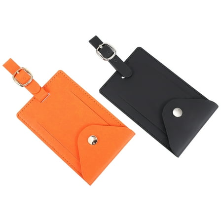 2 Pcs Valise De Voyage Luggage Tag Portable Tags Suitcase Identification