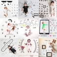 thumbnail image 2 of Manta de hito de crecimiento mensual para bebé recién nacido, accesorios de fotografía para alfombra, accesorios de fotografía para bebé, niño y niña, tela de fondo Tan Jianjun unisex, 2 of 2