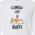 thumbnail image 4 of Inktastic Corgi Life is Rough Long Sleeve T-Shirt, 4 of 5