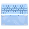 thumbnail image 3 of Blue Mechanical Keyboard, N Key Rollover 64 Keys Type C Wired 3 Modes  Mechanical Keyboard  2.4G  for Home Blue Switch,Black Switch,Red Switch,Brown Switch, 3 of 8