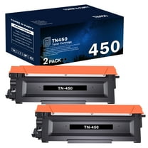 TN450 Toner Cartridge Compatible for Brother TN 450 TN-450 for Brother MFC-7860dw HL-2240 HL-2280DW HL-2270DW DCP-7065DN MFC-7360N Printer (Black, 2-Pack)