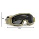 thumbnail image 2 of Gafas tácticas 3 en 1 para tiro militar, 2 of 2
