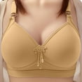 thumbnail image 2 of Wdgfv Comfort Wireless Support Bra for Women with Adjustable Upper Design and Advanced Wicking Breathable Fabric Yellow 36, 2 of 4