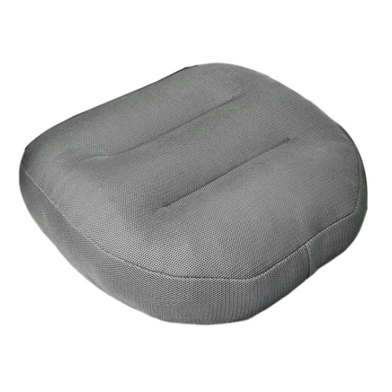 Car Booster Seat Cushion Heightening Height Boost Mat Increase The Field of  View Memory Foam Universal for Office Chairs Short Drivers Gray