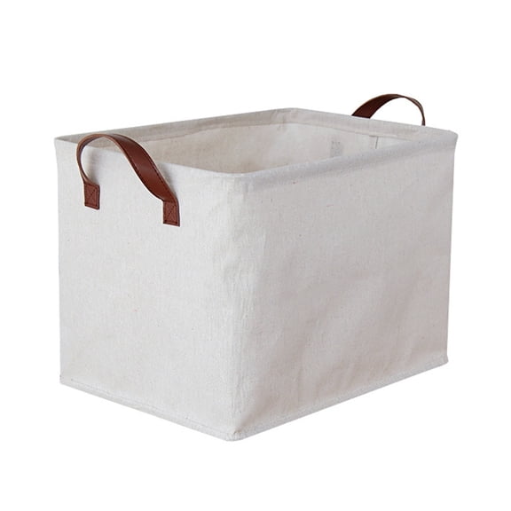 Fabric Storage Basket Foldable Laundry Basket Storage Bins Clothes Organizer Box for Dirty Clothes Sundries Kids Toys