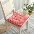 thumbnail image 5 of Zeceouar Indoor Outdoor Chair Cushion,Cotton Chair Pads Square,Cushions for Wicker Chair Seat,for Rocking,Dining,Patio,Camping,Kitchen Chairs(40X40Cm), 5 of 6