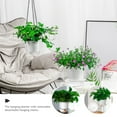 thumbnail image 4 of unbranded 2Ud Macetero Colgante Doble De Resina Con Drenaje Para Plantas En Exteriores, 4 of 8