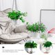thumbnail image 4 of unbranded 2Ud Macetero Colgante Doble De Resina Con Drenaje Para Plantas En Exteriores, 4 of 8