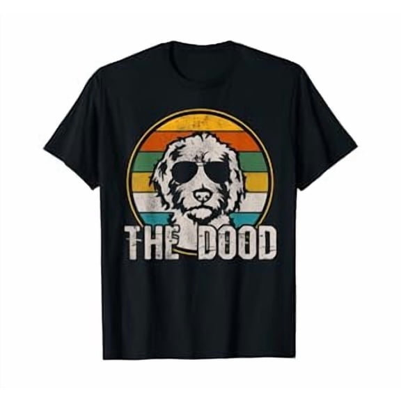 Goldendoodle T-Shirt - The Dood Vintage Retro Dog Shirt