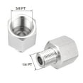 thumbnail image 2 of Adaptador de presión Uxcell 1/4 NPT macho x 3/8 G hembra, 2 of 2