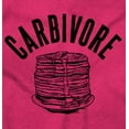 thumbnail image 2 of Carbivore Pancake Breakfast Foodie Womens Slim Fit Graphic Tee Brisco Brands L, 2 of 5