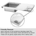 thumbnail image 6 of GDLF Outdoor Grill Table with Sink,Metal Outdoor Grill Cart, Outdoor Kitchen Island with Stainless Steel Sink, 6 of 7