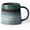 Ink Green, variant on 16oz Large Handmade Reactive Glaze Ceramic Coffee Mug, Speckled Gradient Pottery Tea Cup with Handle, Microwave & Dishwasher Safe for Home Office Use