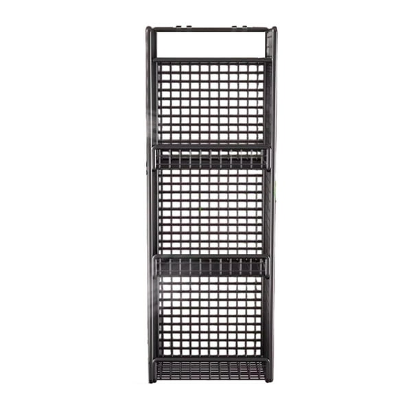 Cesta de almacenamiento colgante de alambre para colgar cebollas, para montar en la pared, de hierro, para almacenar alimentos, estilo rústico, cesta 3 cuadrícula