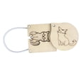 thumbnail image 1 of HILABEE Busy Board Cat Matching DIY Material Learning Activities Basic Skill Imagination, 1 of 9