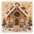 thumbnail image 2 of Christmas Pearl Art Kits for Adults Pearl Diamond Art Diy Kits DIY Pearl Painting Kit for Beginners,7.87x7.87 Inch Gemstone Diamond Dots Beads Handmade Hanging Painting Kit for Home Wall Decor, 2 of 5