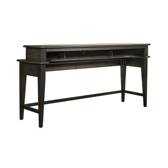 Liberty Furniture Industies, INC Mill Creek Console Bar Table in Brown
