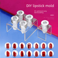 thumbnail image 1 of Molde 12.1 molde de silicona para pintalabios casero molde de silicona para desmoldar facil molde de soporte de aro de silicona para pintalabios decapante, 1 of 3