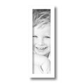 thumbnail image 2 of ArtToFrames 4" x 13" Contemporary White Picture Frame, 4x13 inch White Wood Poster Frame (WOM-4164), 2 of 8