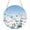 blue, variant on Blue Ombre Butterfly Round Front Door Welcome Sign, 5.9 Inch Wall Hanging Decor for Indoor Outdoor, Pastoral Farmhouse Butterflies Home Porch Hanger Decorations for Holiday Gift